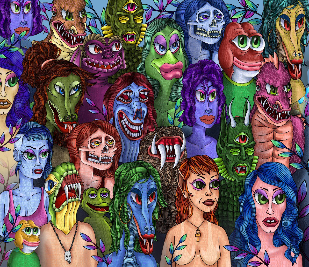 Matt Furie art🐸☯️ | Foundation