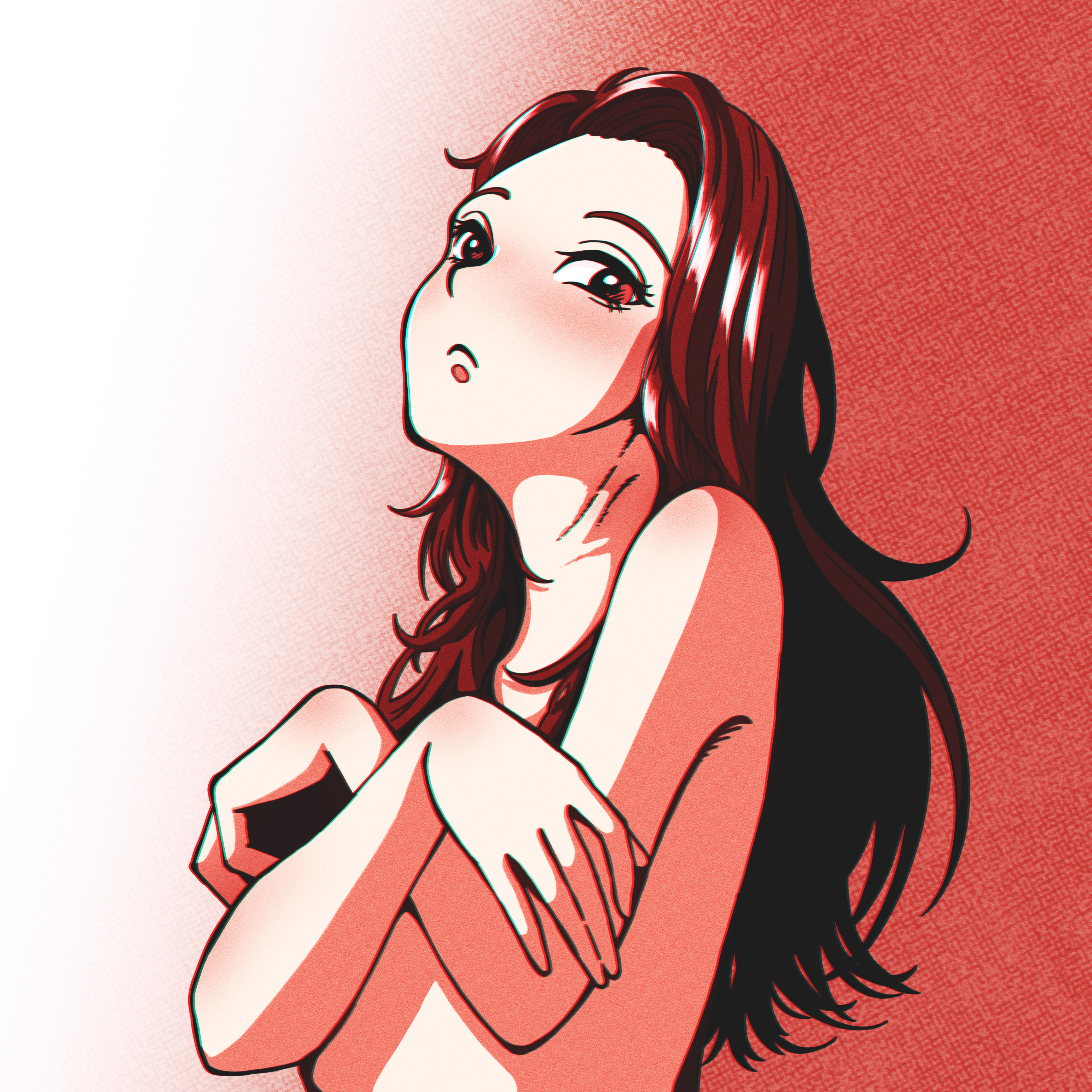 Omitsu's Anime-style art. | Foundation