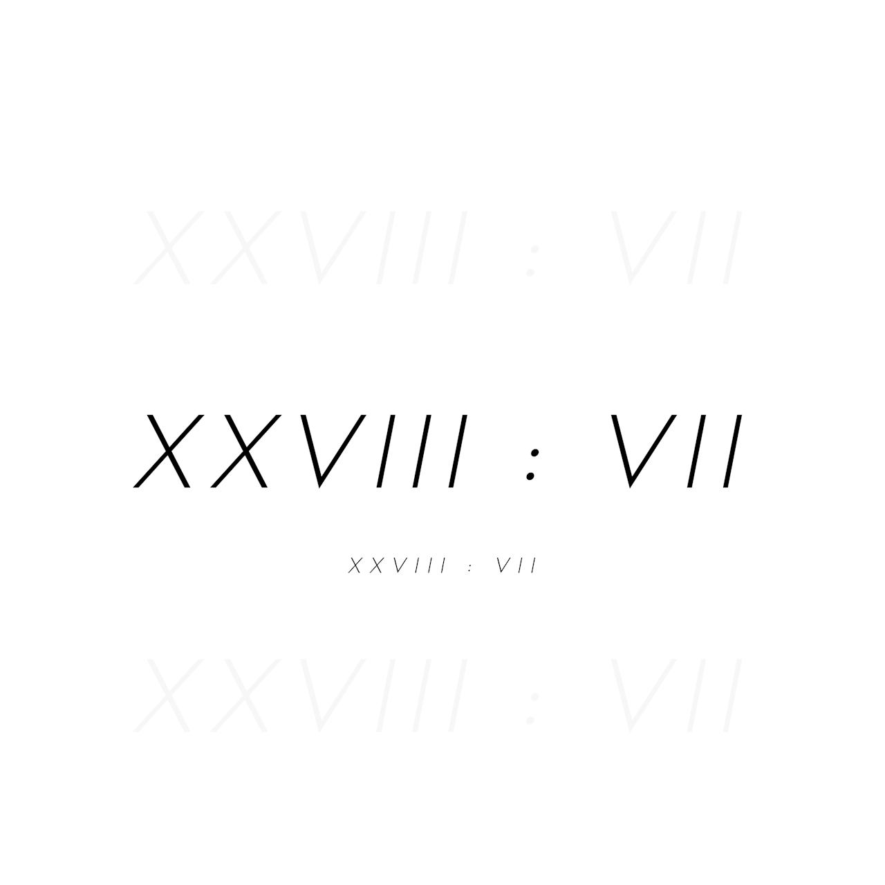 xxviii : vii (@vii_xxviii) | Foundation