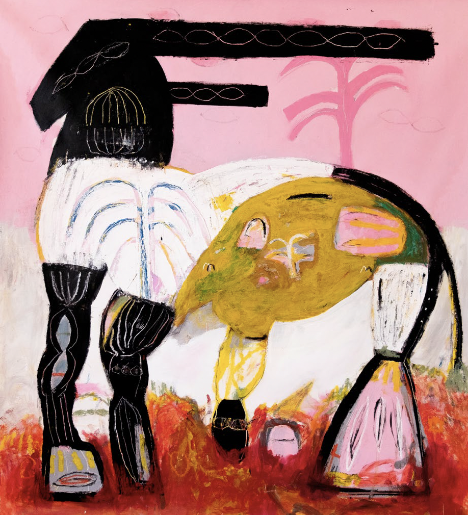 Resilience by Primitive RE. Painting available at Colonna Contemporary