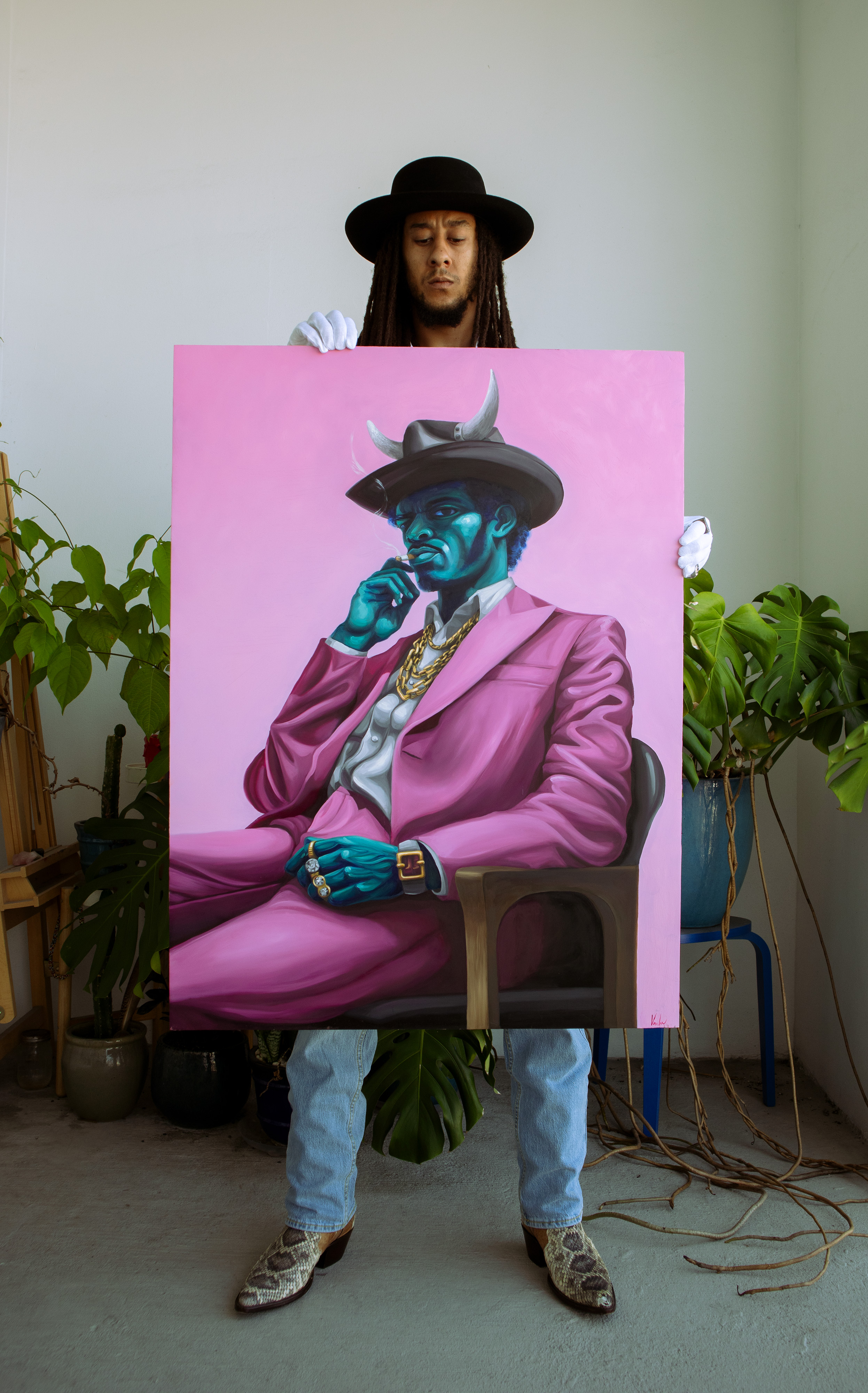 "The Dealer: Rhinestone" is inspired by Uncle Herbie's Western novel "Outlaws and Lawmen"