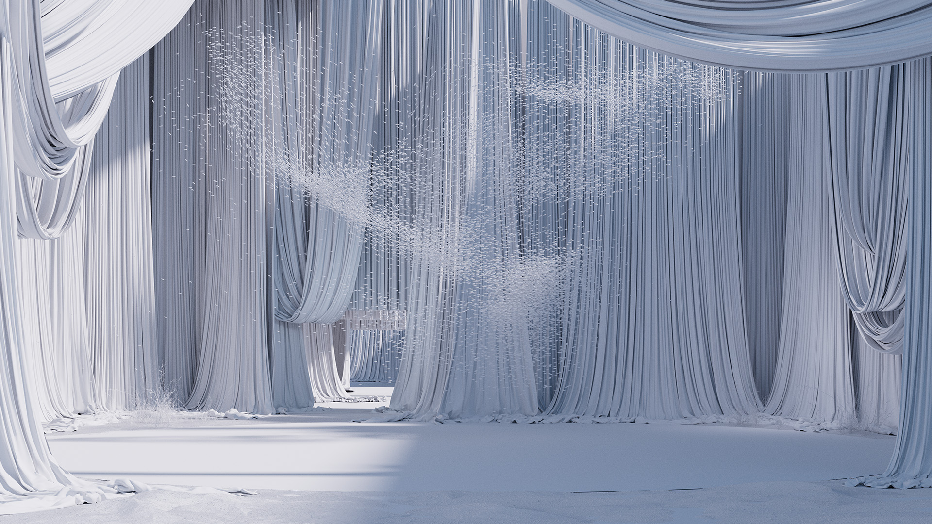 Clay render - no textures in the scene