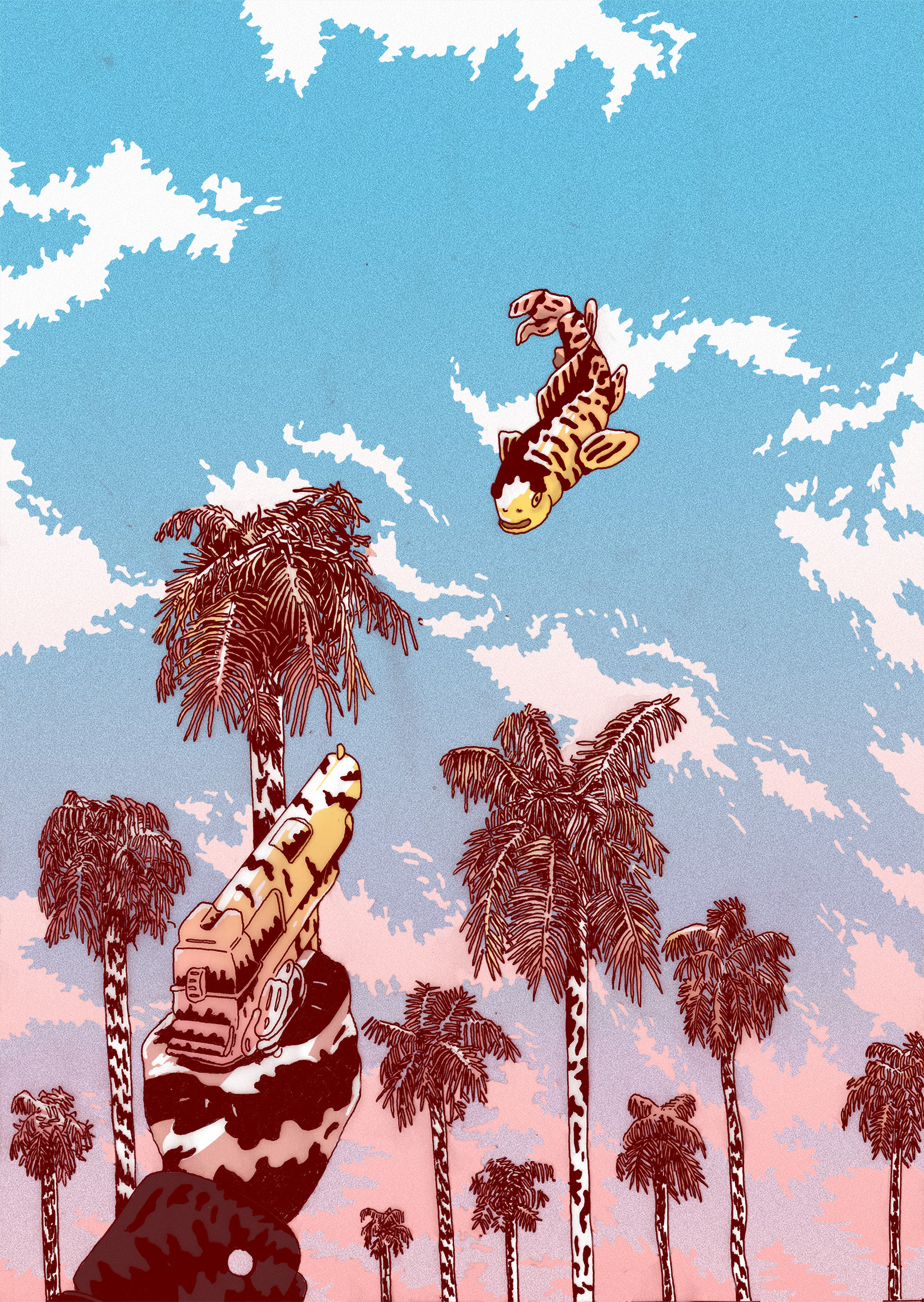 Poisson Flingue by Jean Houzard