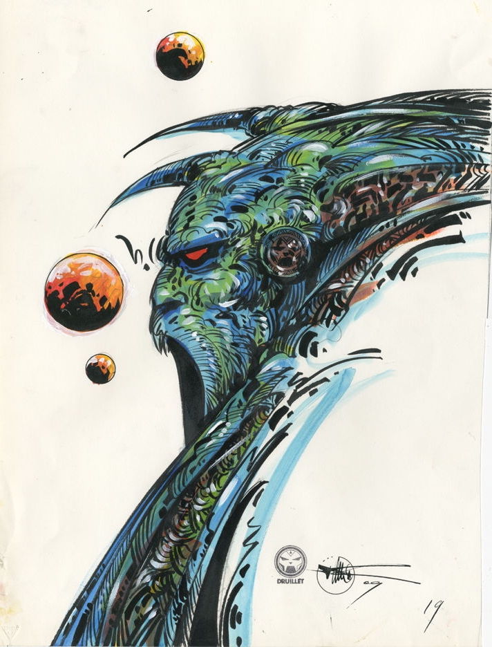 Pencil and ink on paper - 2019