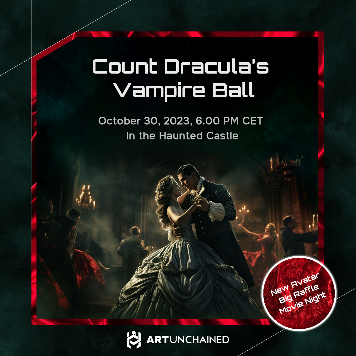 Dark Art Exhibition at Dracula’s Vampire Ball