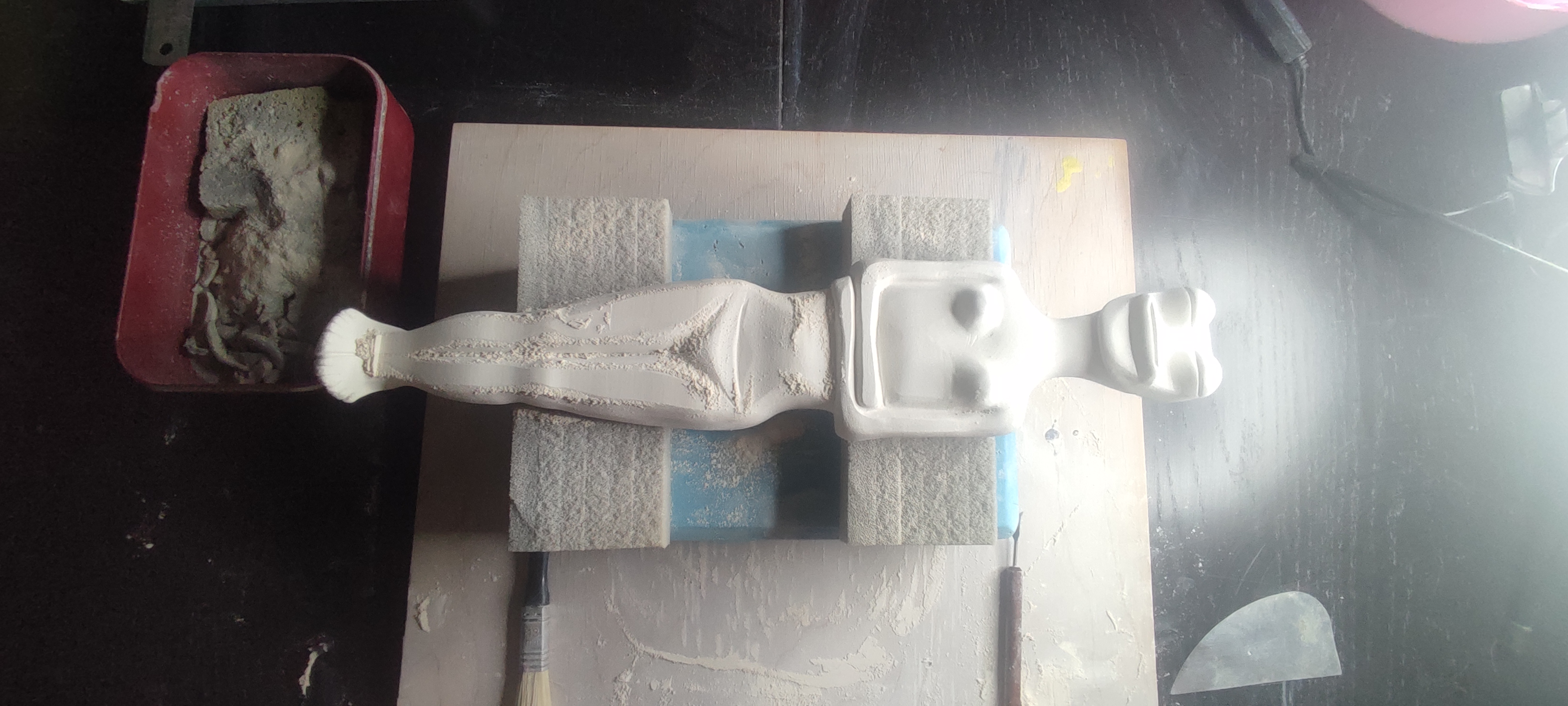 Shaping to reveal the final form