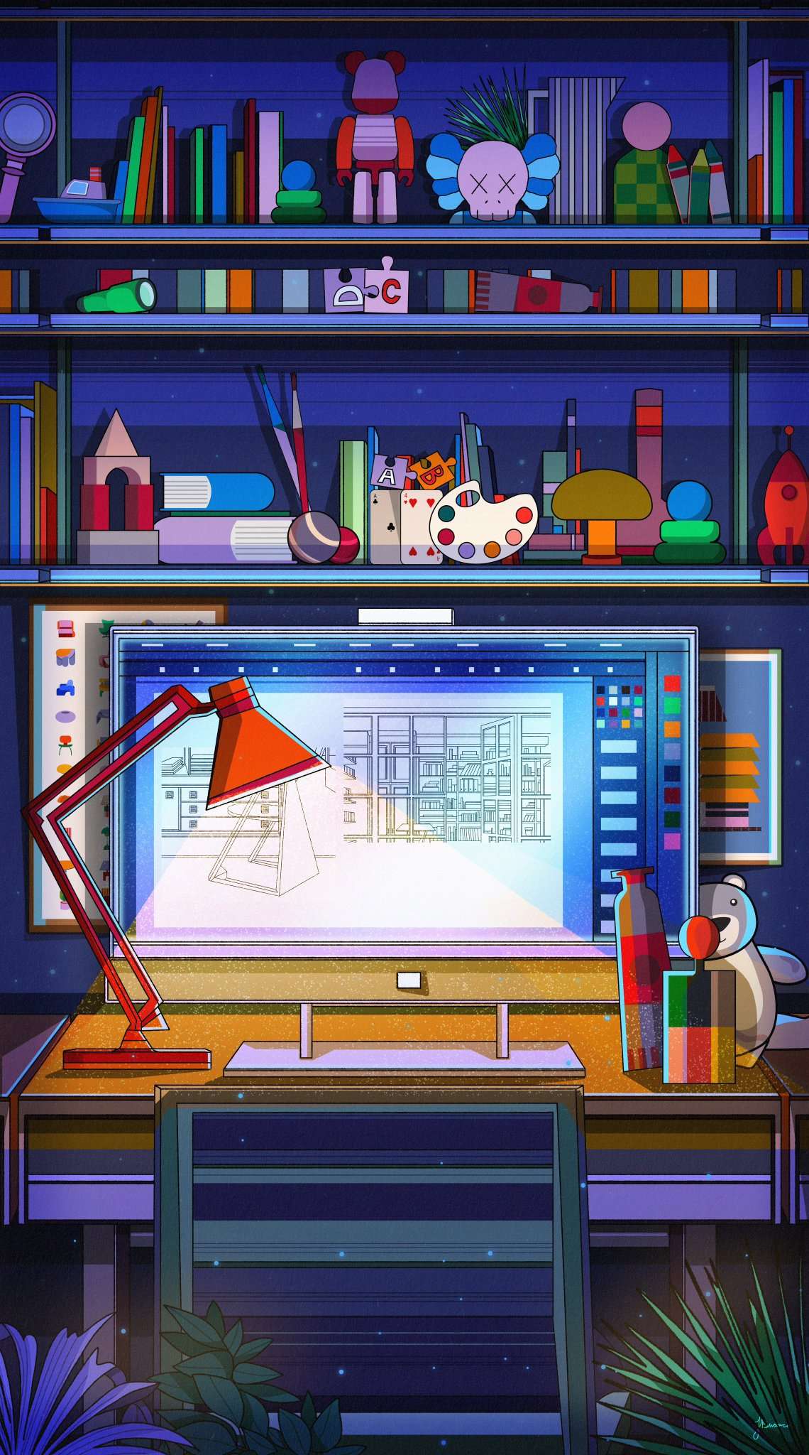 Brushstrokes by Palette Box