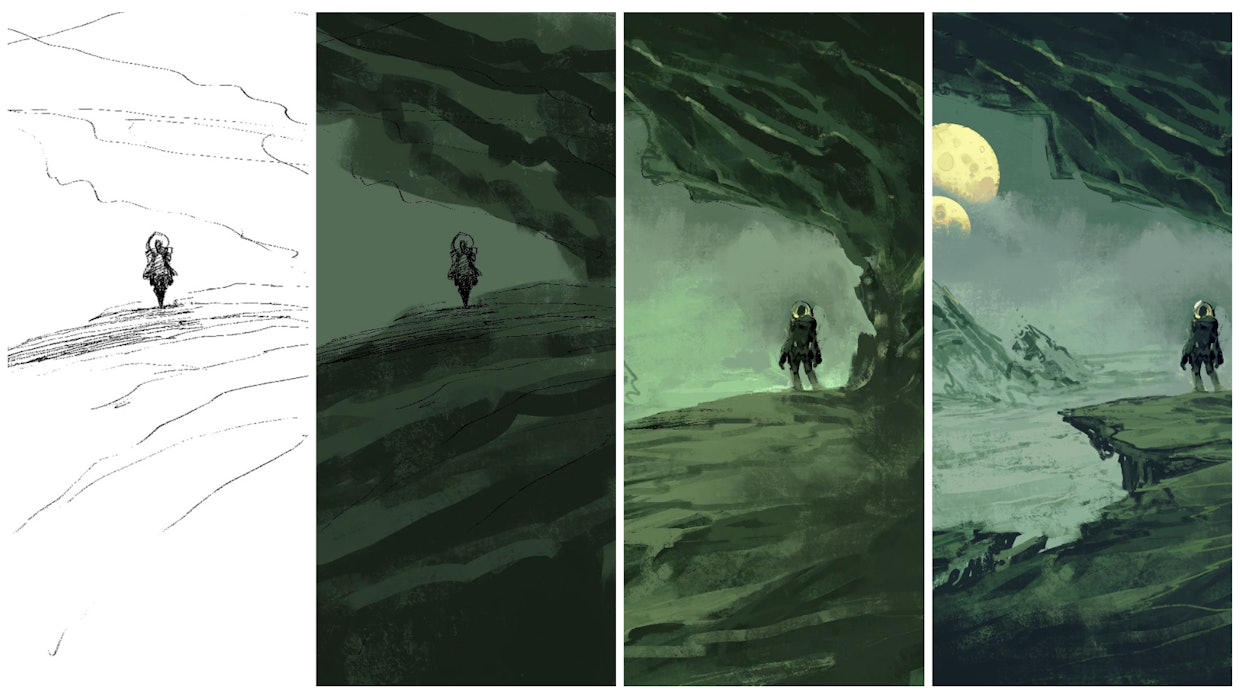 Lost in the Vast - Creation Process