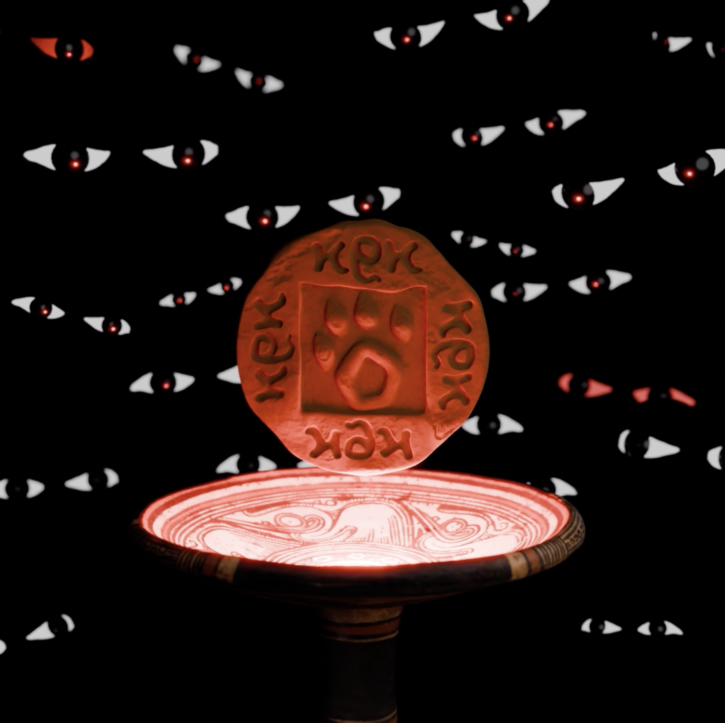 Digital Charon's obol "Bear's Touch" -3d asset