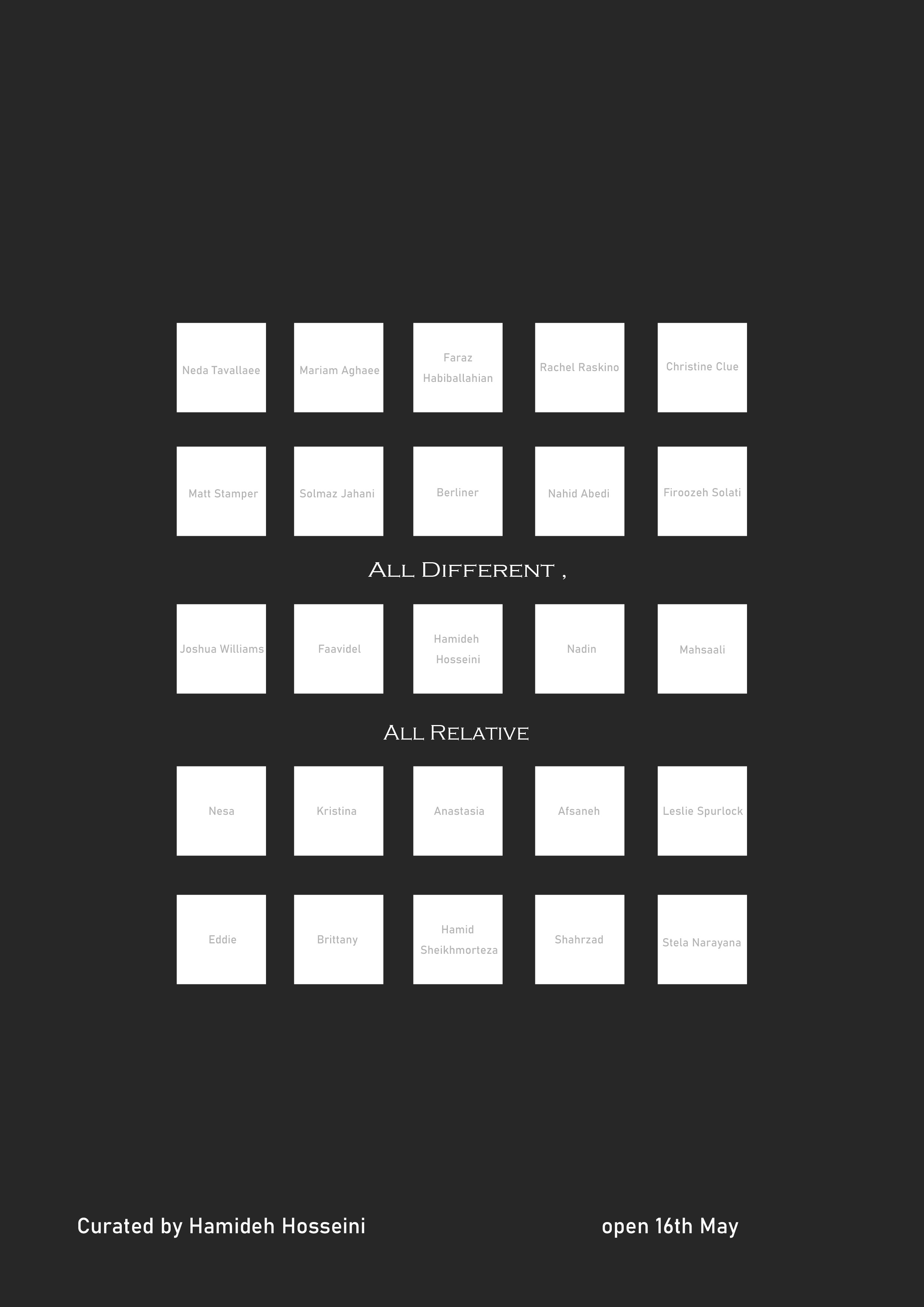 All Different , All Relative