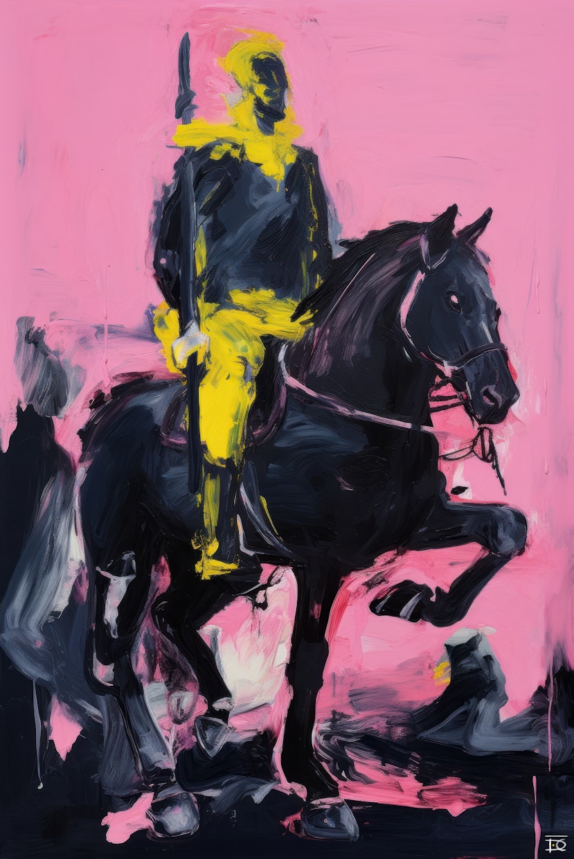 DocT, The Messenger, from the collection Kingdom of the Dreamer. 2024