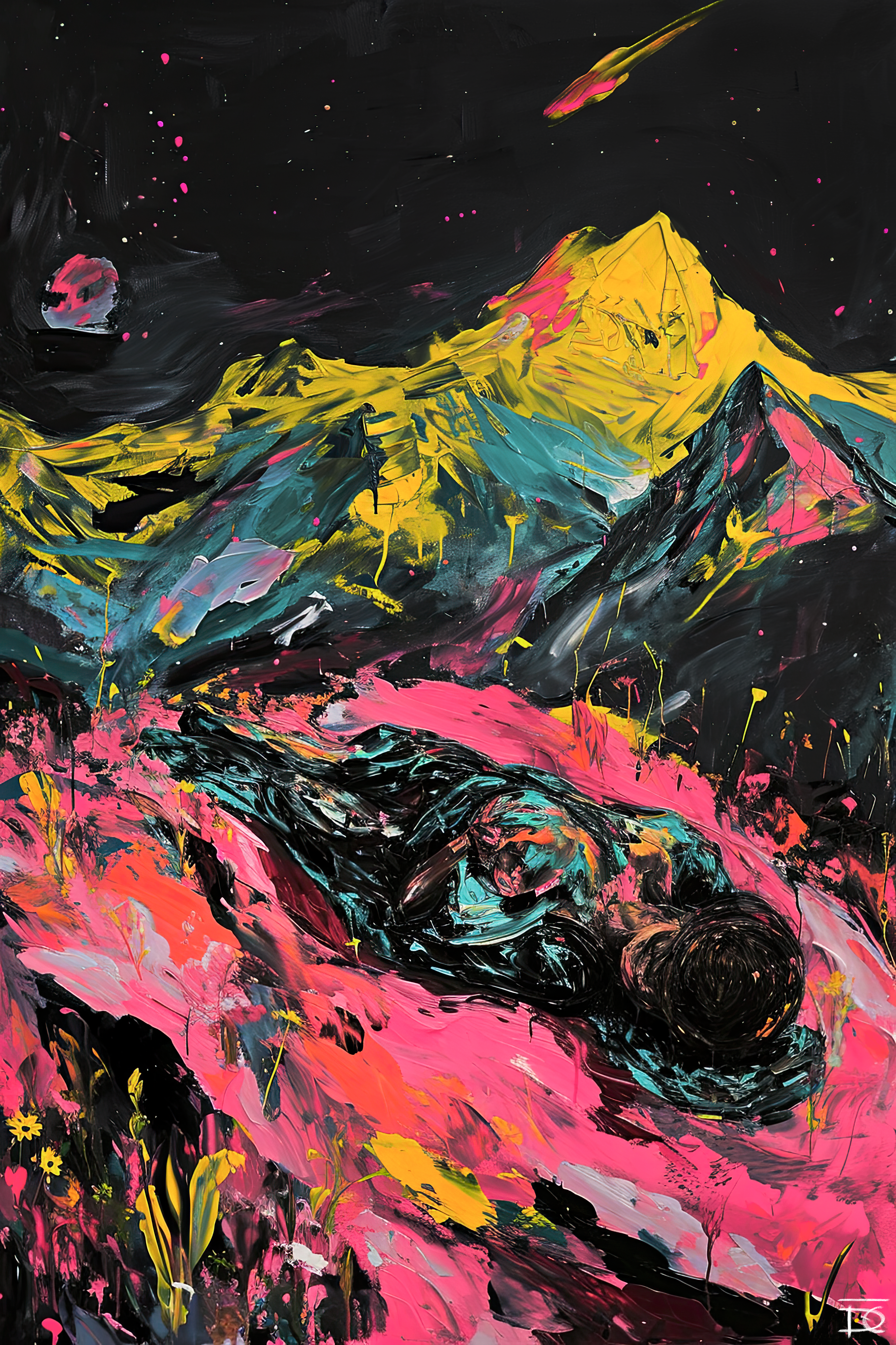 DocT, The Resting, from the collection Kingdom of the Dreamer. 2024.