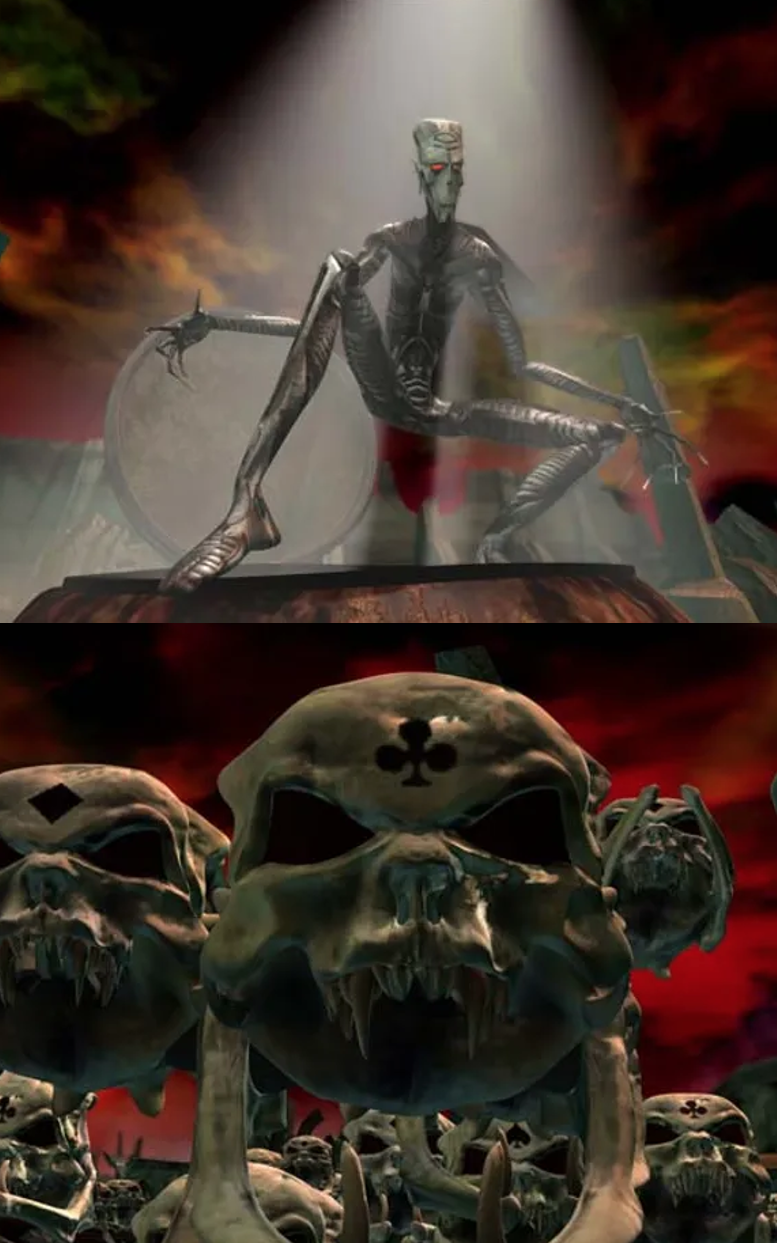 Stills from the 3D animated TV series Nosferatu written, directed & story-boarded by Philippe - 2002