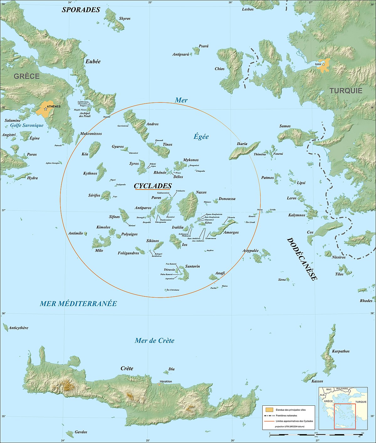 Cyclades island complex