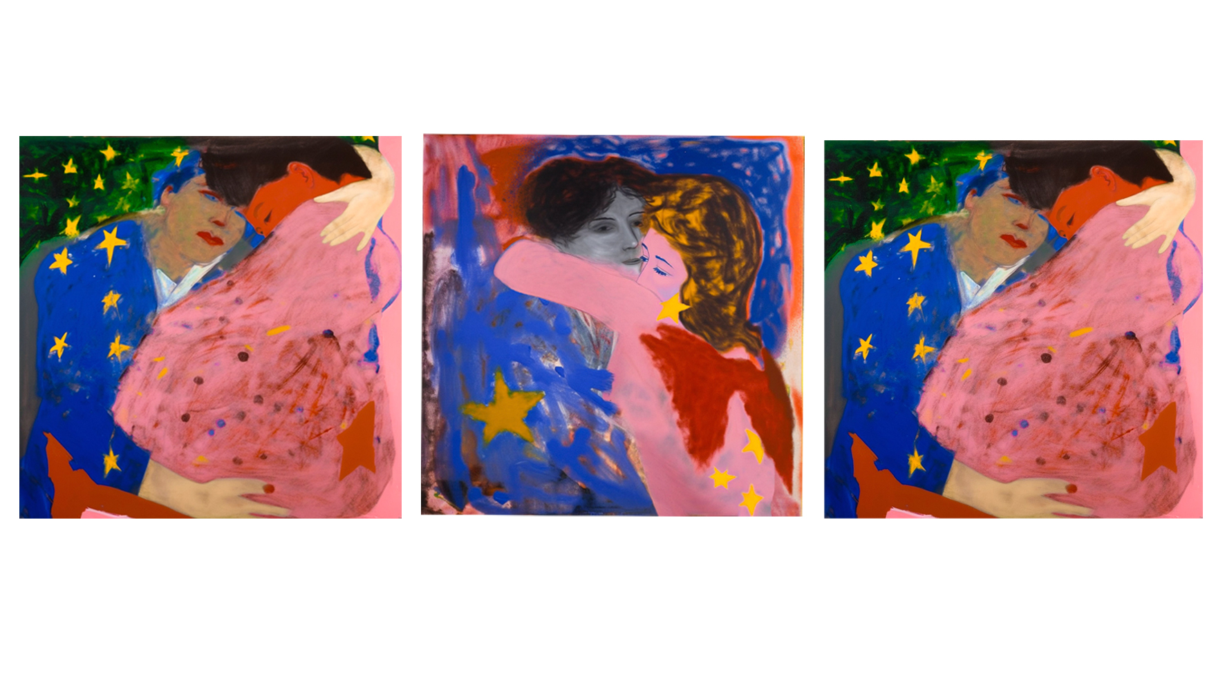 Works on Foundation from the 'Lovers' series @Sumai