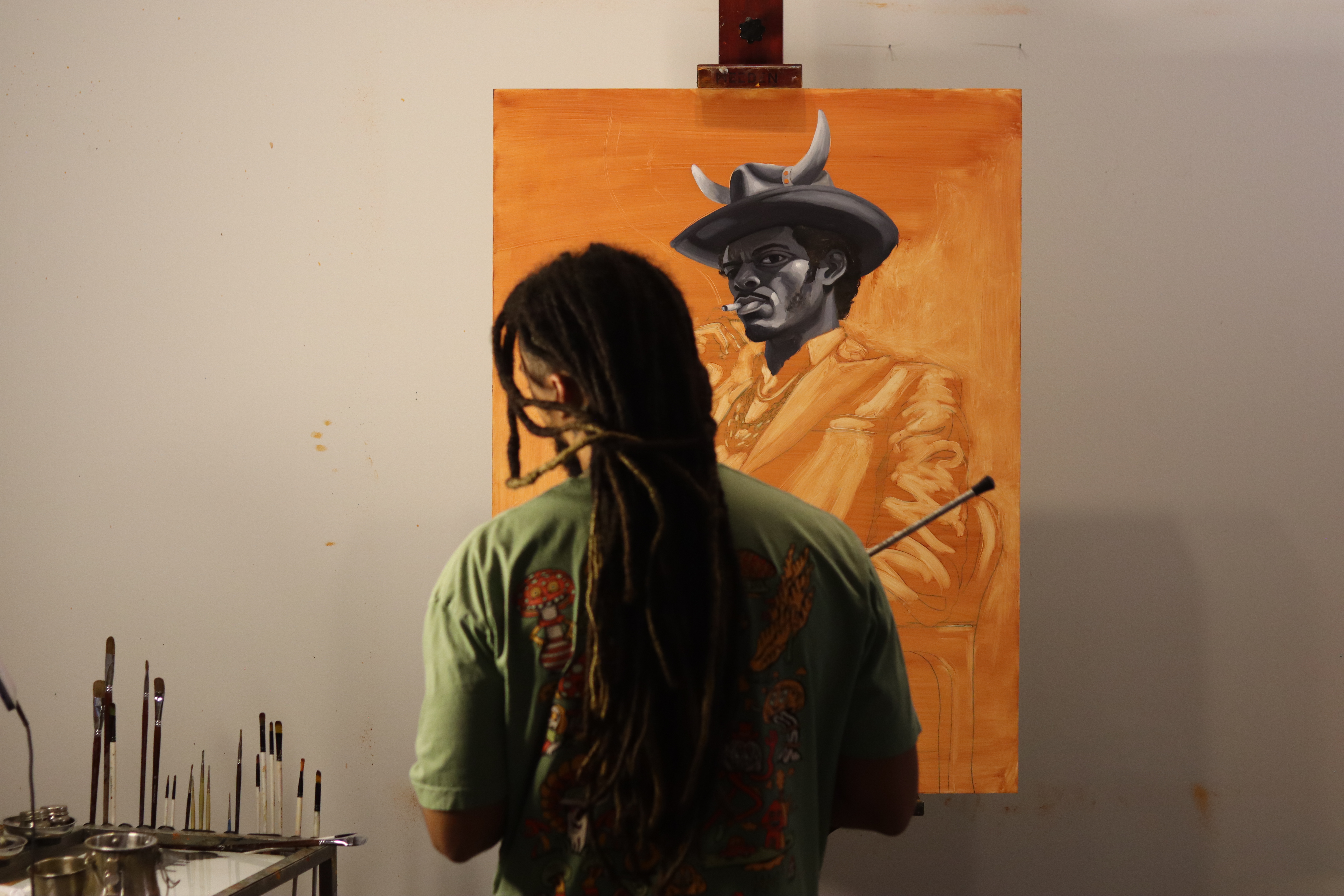 Entering Cory's Western world.