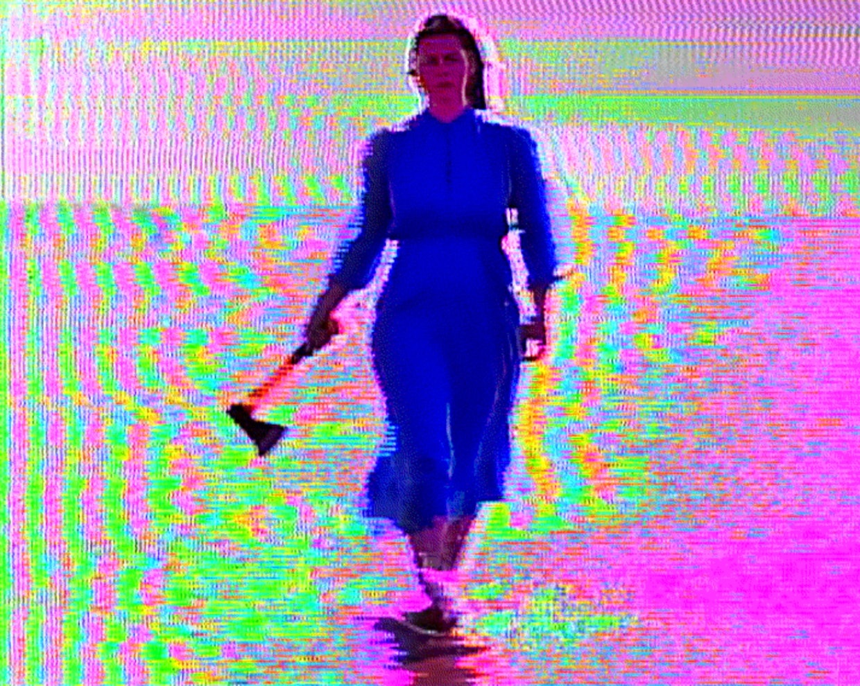 The opening artwork, 'THE TIDE IS COMING,' minted on the Tezos blockchain on June 7, 2024