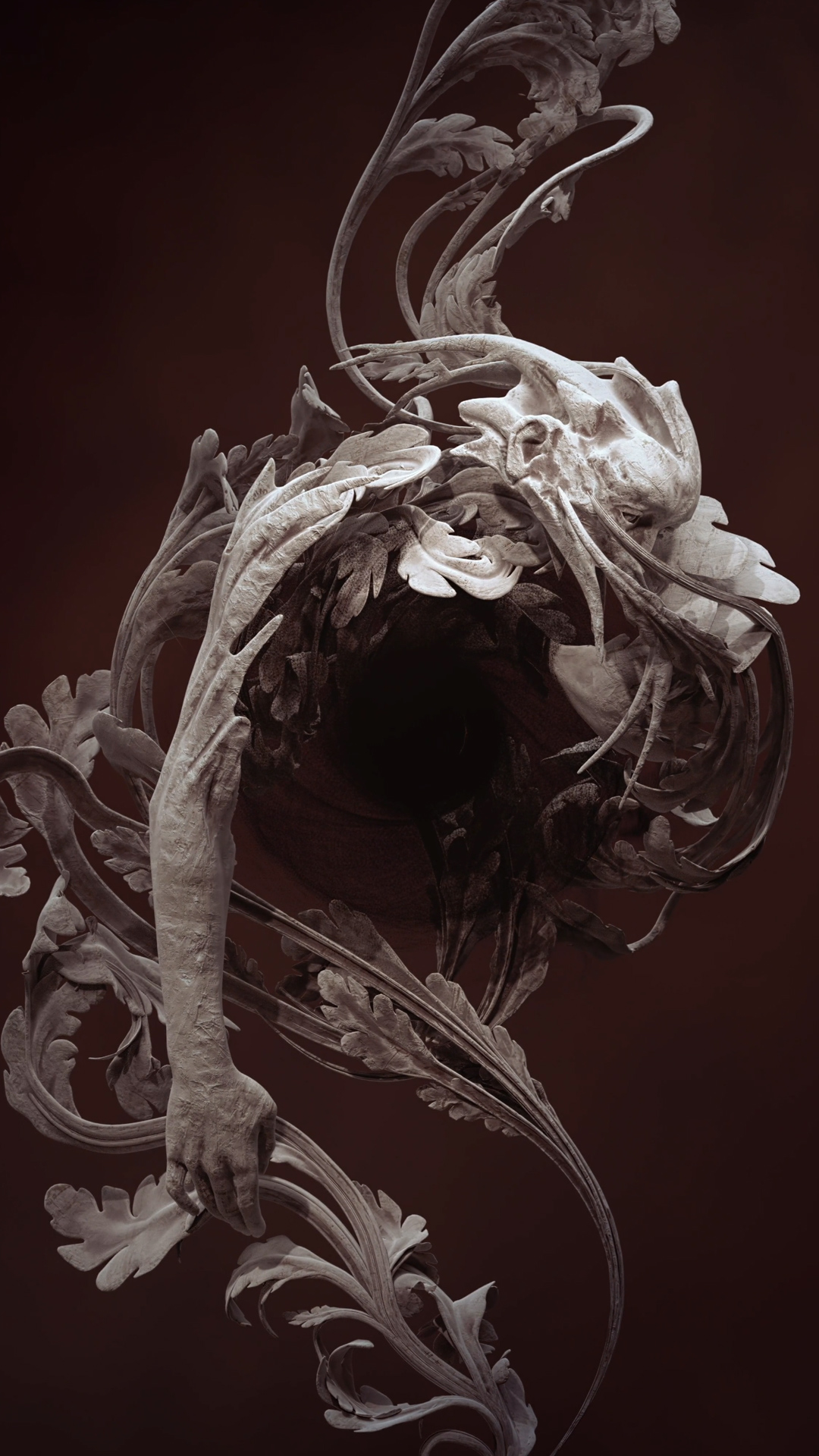 Into Vacuity. Edition of 1. Animated 3D-video