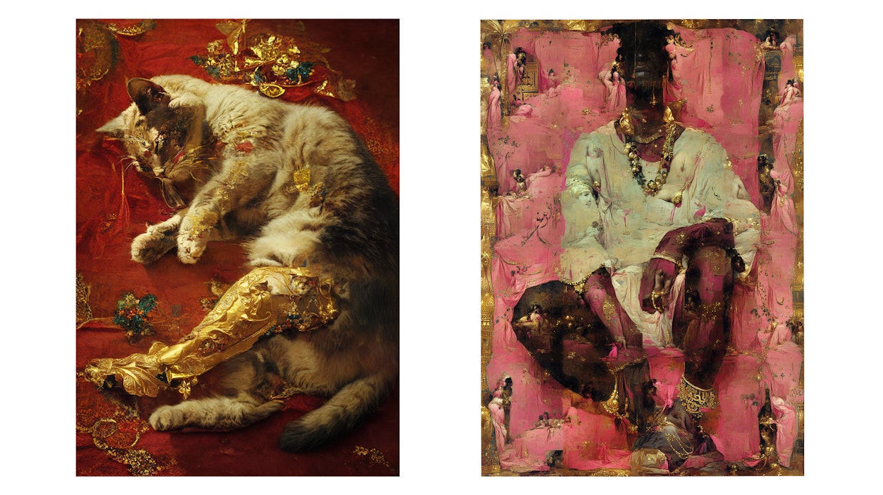 L: Marius 2 on Foundation @al_oner_one R: Alcove I on Objkt.com