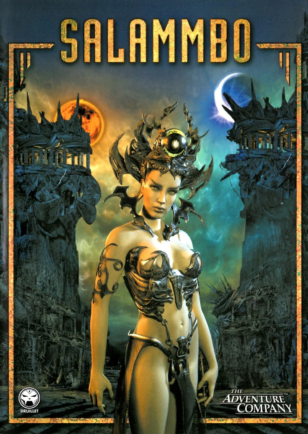 Salammbo from the eponimous video game, directed and designed by Philippe in 2003 (Cryo Interactive)