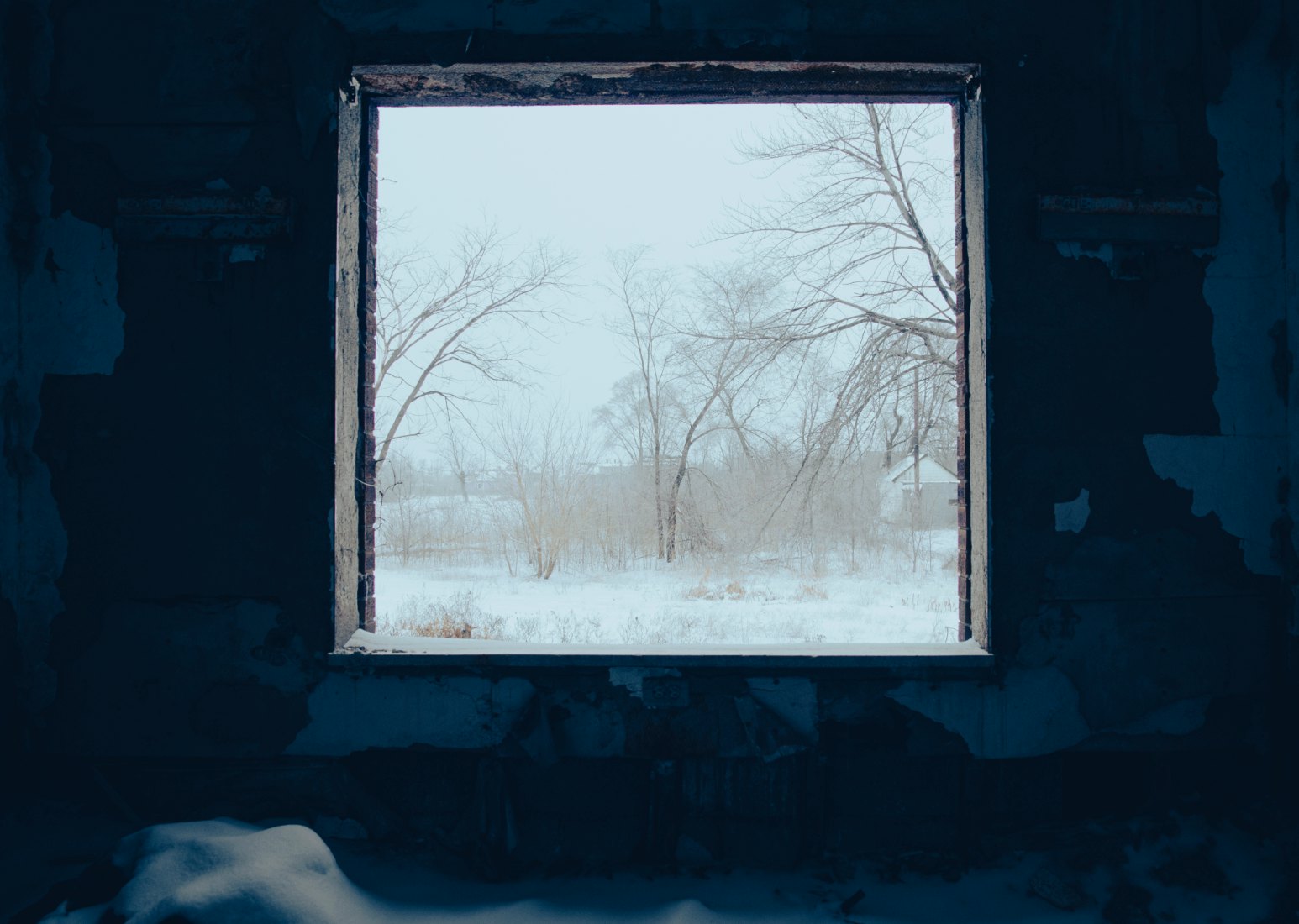 A Framed Winter Scene by Jordan Nicolette