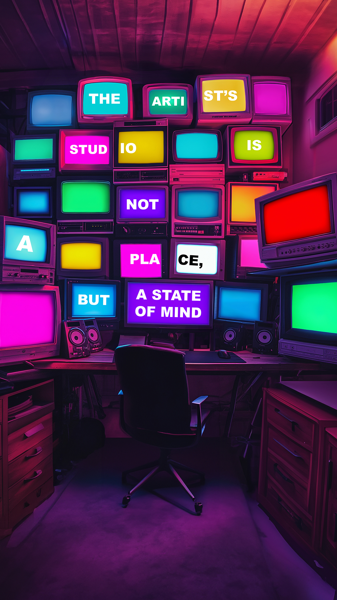 Artist's Mental Studio by Fabiano Speziari