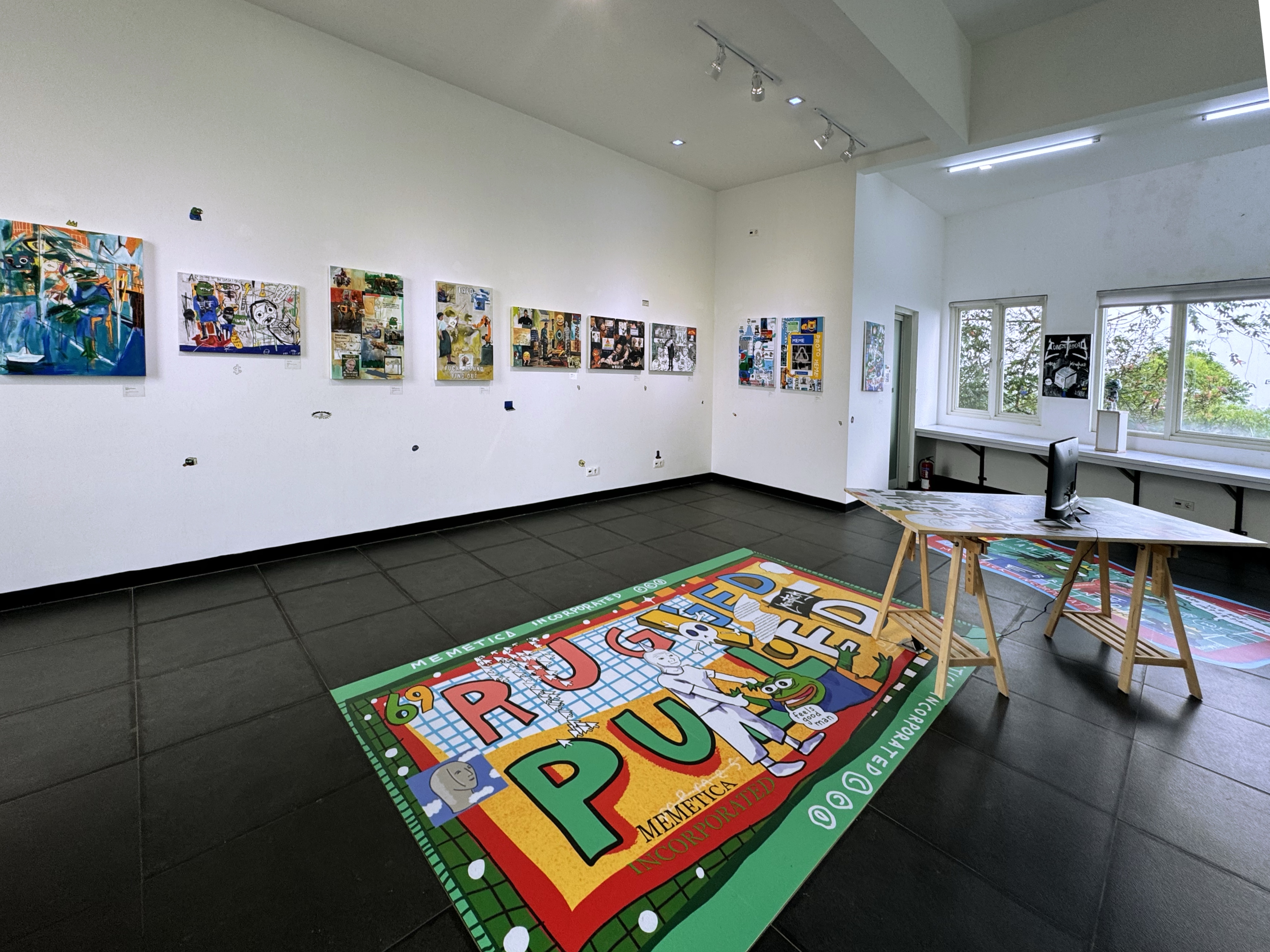 INSTALLATION VIEW OFFLINE EXHIBITION "MEMETICA INCORPORATED"