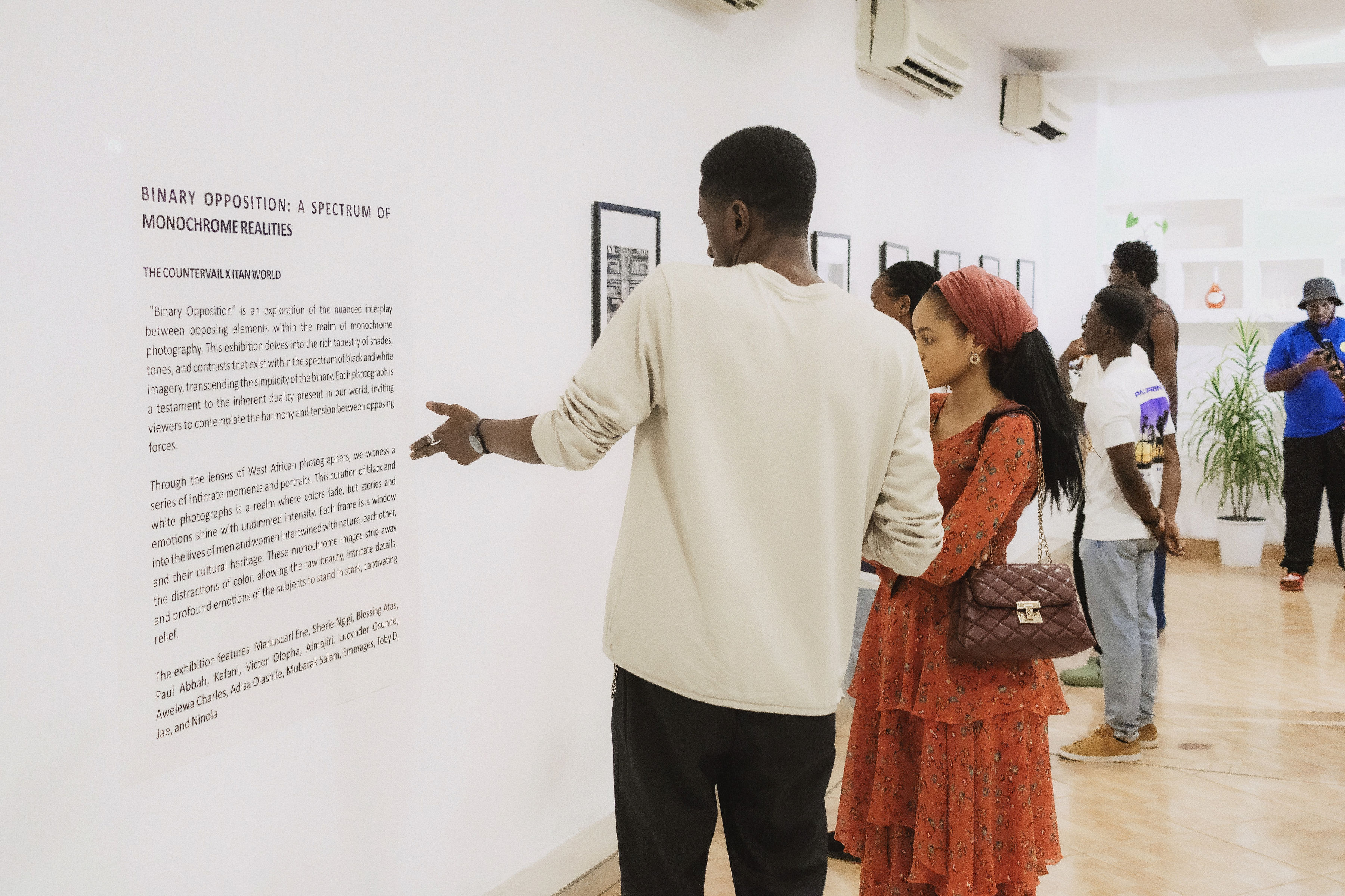 Photos from opening reception on Feburary 25th, 2024 at The Countervail Art Gallery