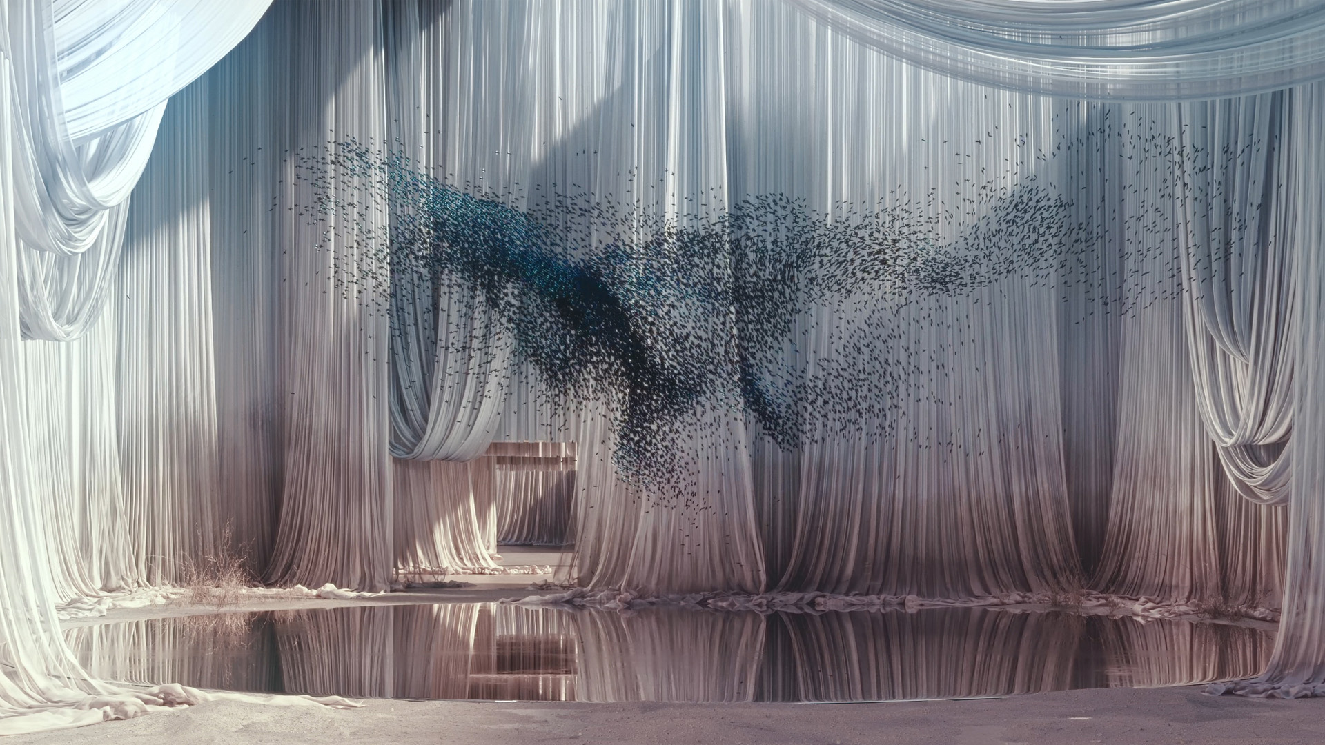 The Room of Murmuring. Edition of 1. Animated 3D-video