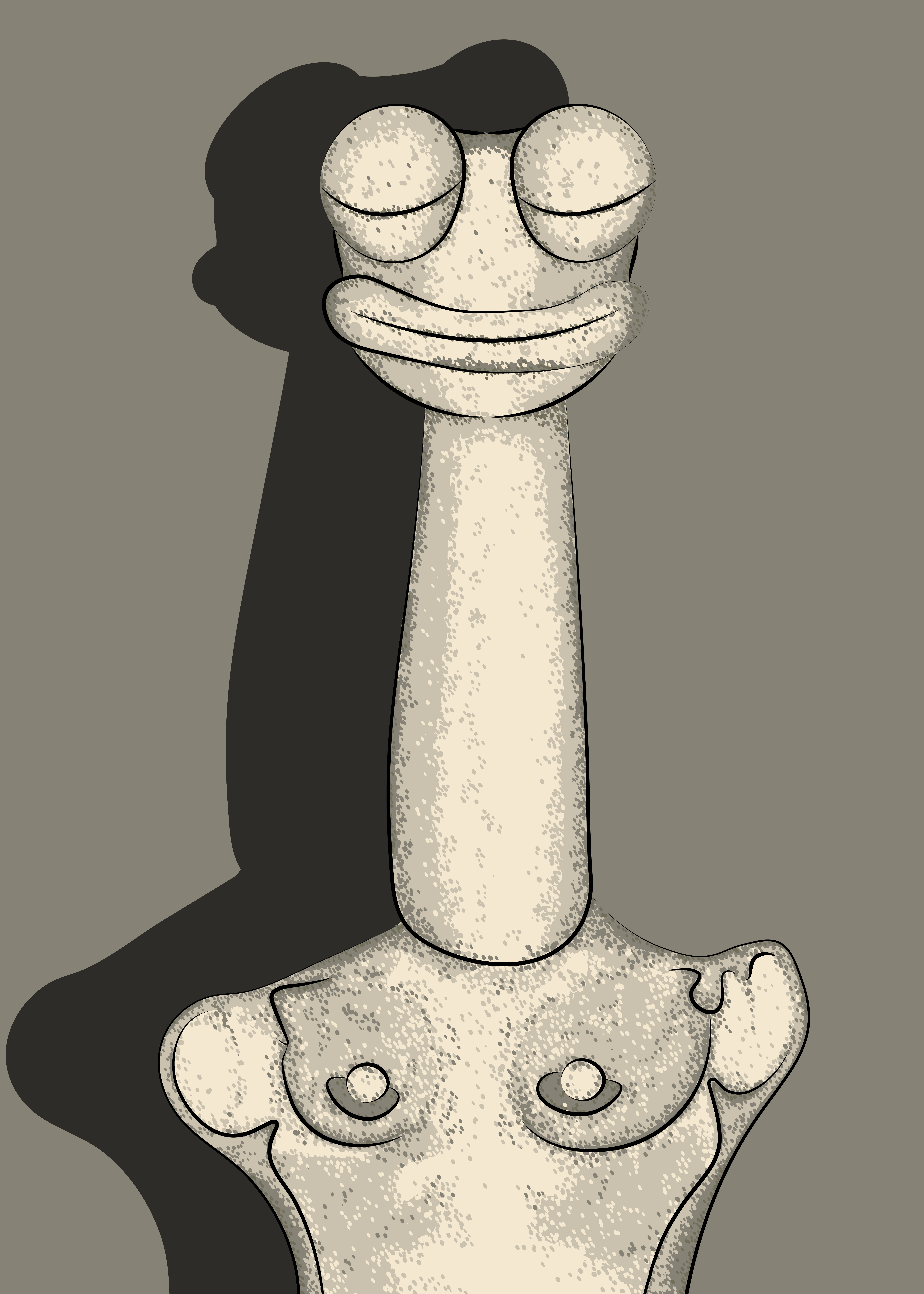 Upcoming NFT illustration FAF (Mykonos)