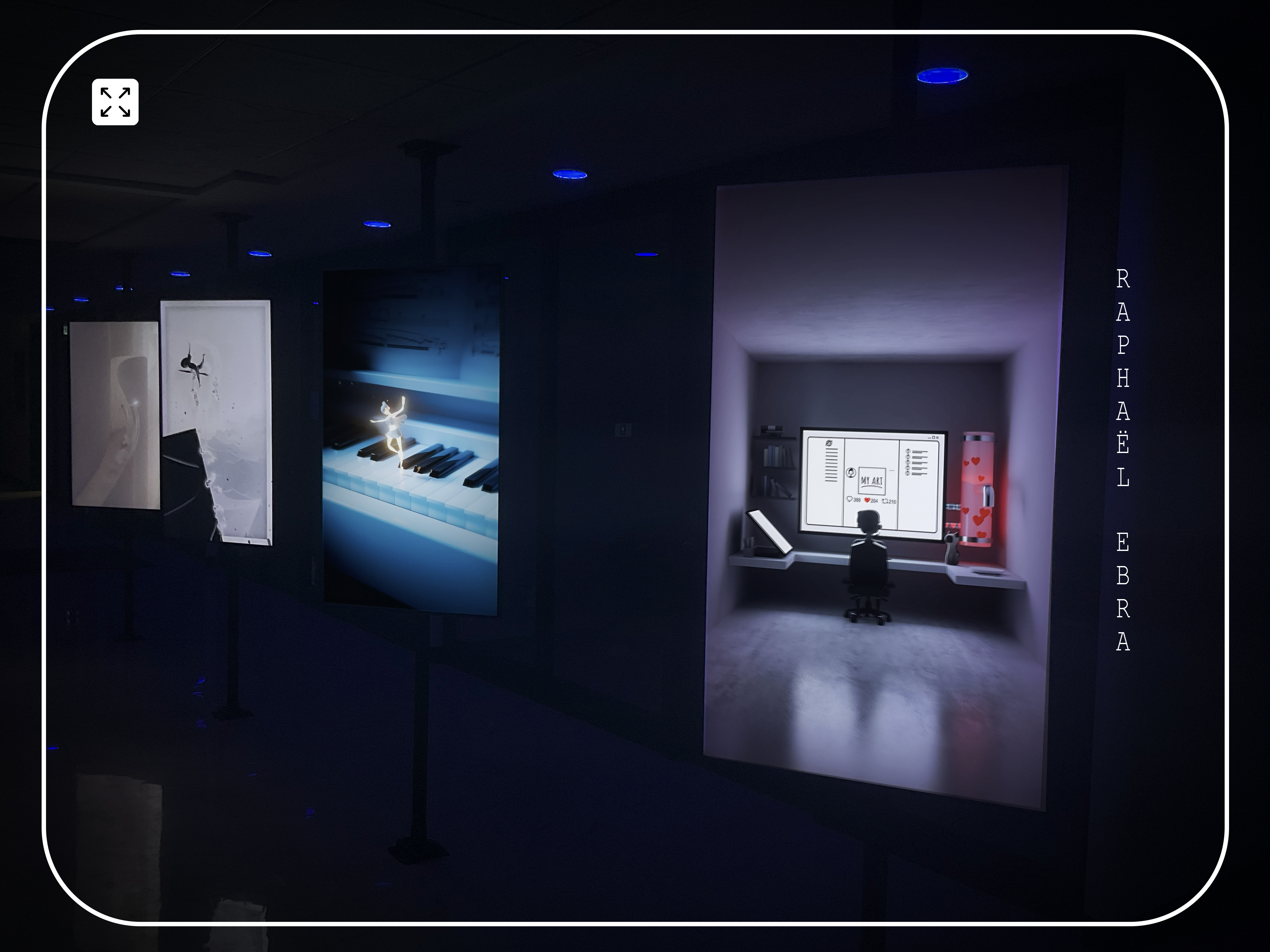 Real artists don't need money by Raphaël Ebra