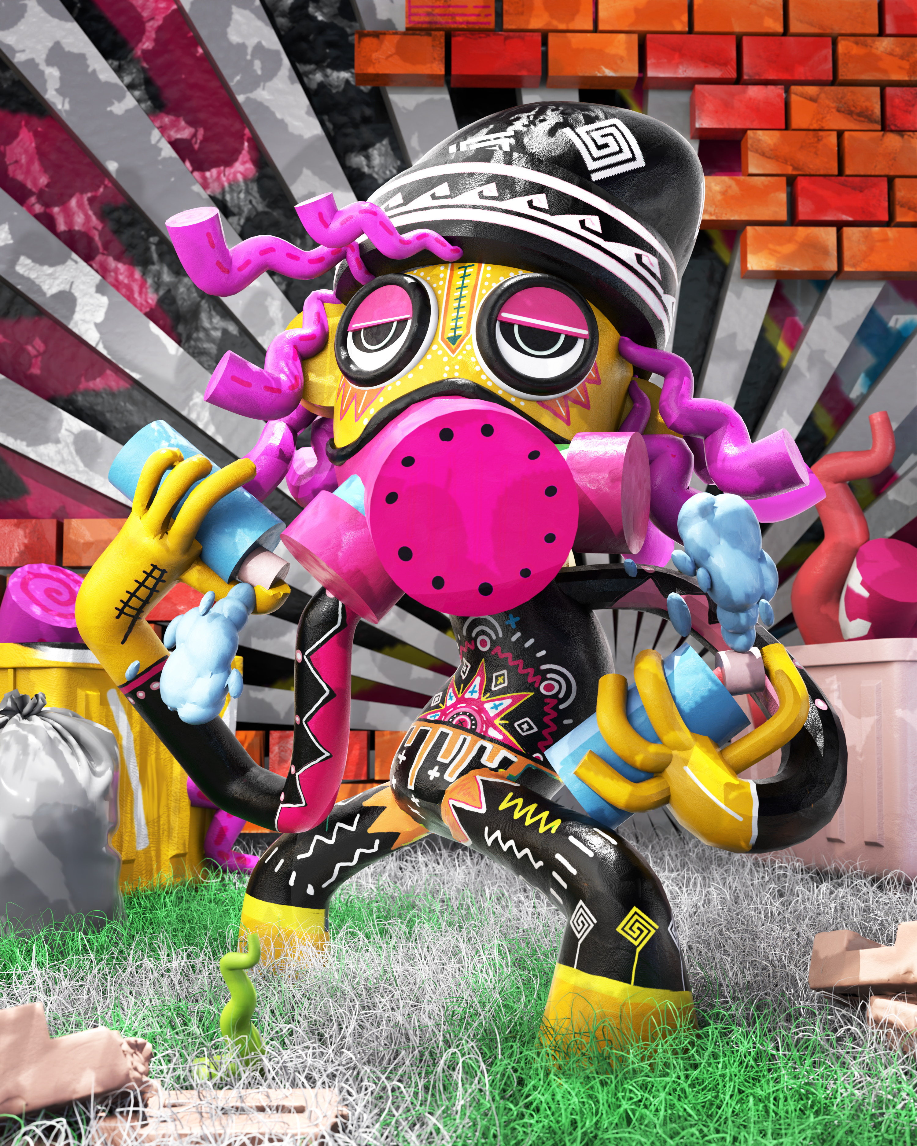 Puja Wardana - " Graffiti Boy "