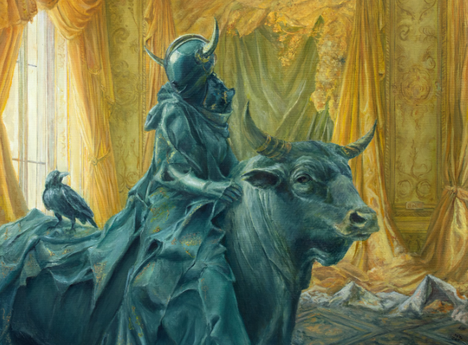 'The Missing Piece' by Nikolina Petolas [Oil on Canvas ]