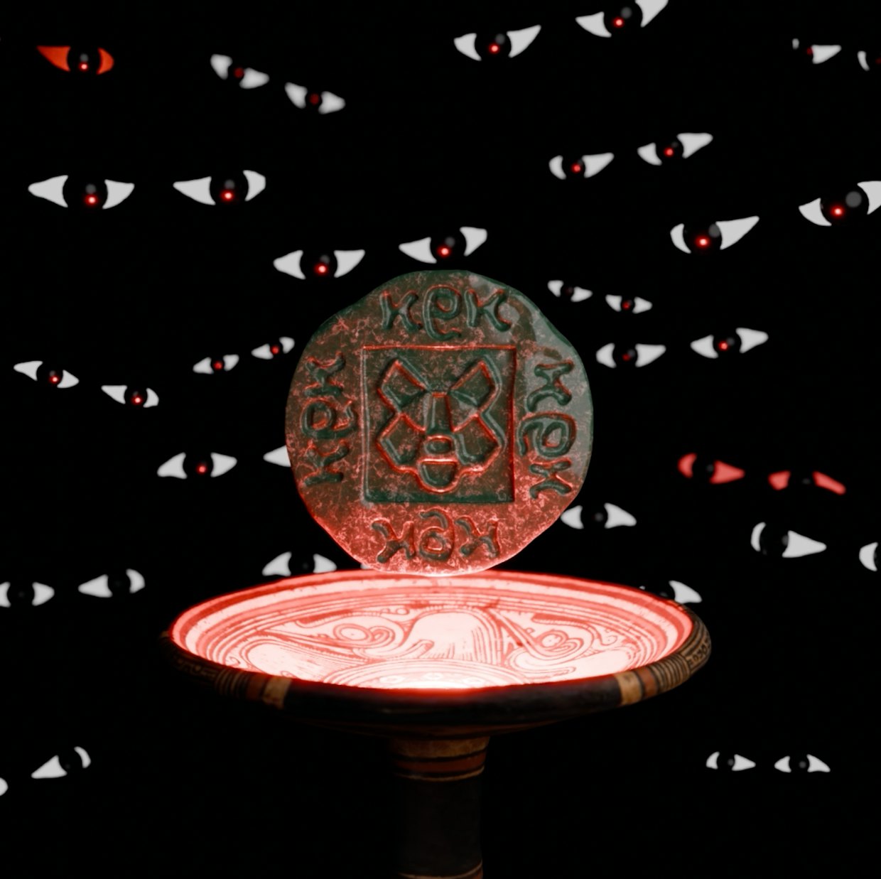 Digital Charon's obol "Metamask" -3d asset