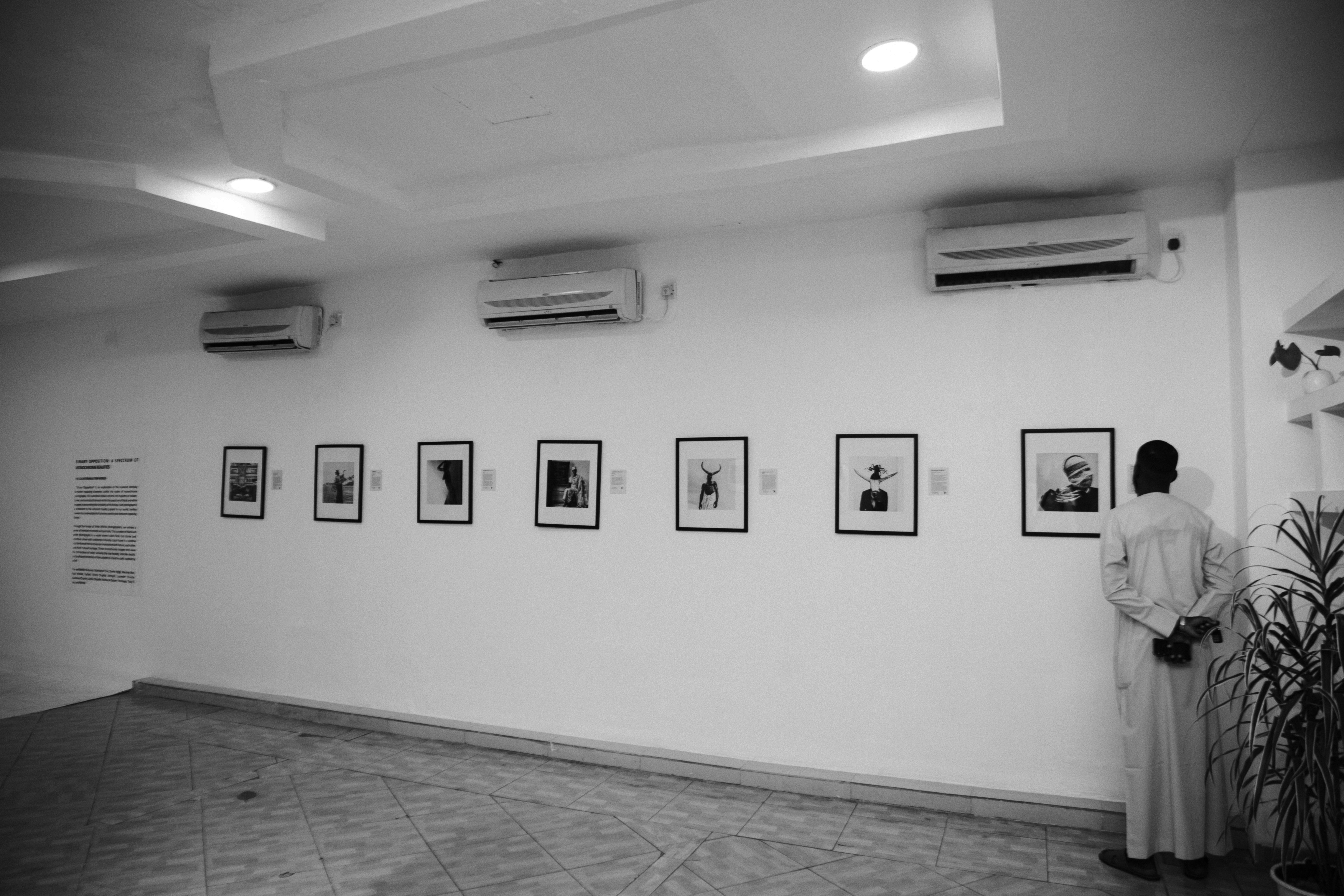 Photography from exhibition opening by Itohan Okoh (@Itohantheartist)